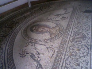Lucky strike: exquisite mosaics, discovered nestling beneath the South Downs at Bignor Roman Villa