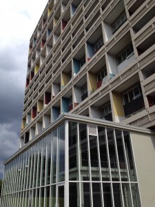 A giant concrete grid splashed with colour: Le Corbusier’s Unité d’Habitation