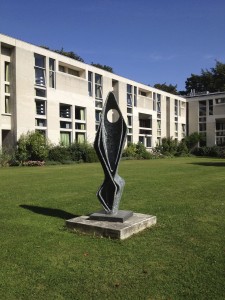 Murray Edwards College: a cool, calm setting for contemporary art by women, including a Barbara Hepworth sculpture